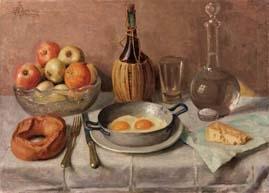 SCHWICKER A 1800-1900,Una cena frugale,Finarte IT 2007-11-21