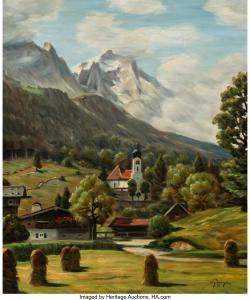 SCHWIERING O. Conrad 1916-1986,Mountain Steeple,Heritage US 2024-03-21