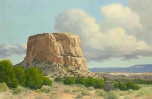 SCHWINDT David 1947,Enchanted Mesa,Altermann Gallery US 2017-04-06