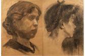 SCHWING S 1800-1800,Zwei Frauenportraits,1905,Mehlis DE 2015-11-19