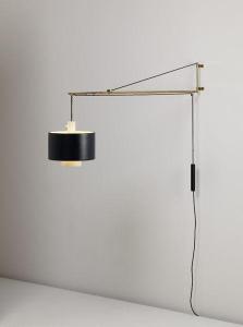 SCIOLARI GAETANO,Adjustable wall-mounted lamp,1958,Phillips, De Pury & Luxembourg 2009-11-15