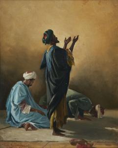 SCOGNAMIGLIO Antonio 1800-1800,Arabs praying,Rosebery's GB 2023-03-29