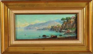 SCOGNAMIGLIO Antonio Giovanni,«Vue de Sorrento»,Salles de ventes Pillet FR 2010-11-28