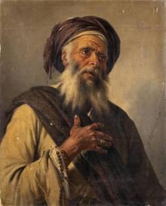 SCOGNAMIGLIO Antonio 1800-1800,Moslem at Prayer,Cobbs US 2022-04-30