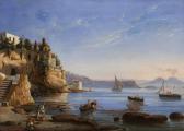 SCOLART A,Veduta della costa di Posillipo,1849,Blindarte IT 2012-05-29