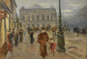 SCOPPETTA Pietro 1863-1920,Visita all'Opéra de Paris,Meeting Art IT 2024-04-20