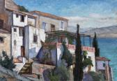 Scorțescu Paul 1895-1976,Landscape in Greece,Artmark RO 2019-03-27