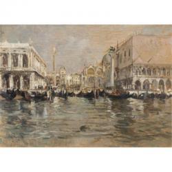 SCORZELLI Eugenio 1890-1958,VEDUTA DELLA PIAZZETTA DI SAN MARCO DAL CANAL GRAN,Sotheby's 2007-06-12
