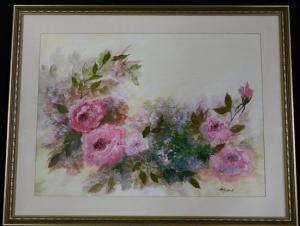 SCOTT Betty,Pink Roses,1990,Theodore Bruce AU 2016-06-26
