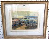 SCOTT BROWN,Market at Lavanda,Bellmans Fine Art Auctioneers GB 2014-10-08