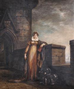 SCOTT Caroline Lucy 1784-1857,Self Portrait,1807,John Nicholson GB 2017-05-31