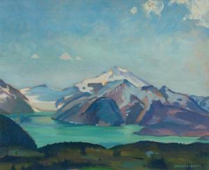 SCOTT Charles Hepburn 1886-1964,Floating Land, Garibaldi,1927,Heffel CA 2022-07-28
