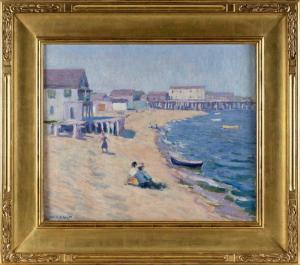 SCOTT Colin Alexander 1861-1925,Beach at Provincetown,Eldred's US 2023-07-28