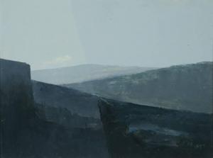 SCOTT CROFT Lewis 1911-1980,Landscape in Grey,Barridoff Auctions US 2021-11-13