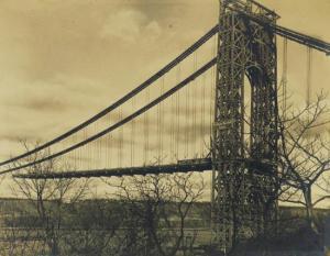 scott ernest,(GEORGE WASHINGTON BRIDGE),Swann Galleries US 2009-10-22