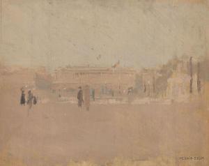 SCOTT Frank Edwin 1862-1929,La place de la Concorde,Etienne de Baecque FR 2022-05-13