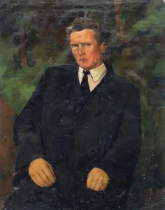 SCOTT Gordon 1914-2016,Portrait of a man,Rosebery's GB 2017-05-20
