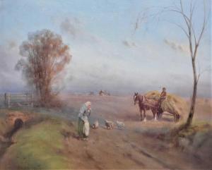 SCOTT Hugh B. 1900-1900,Road to Granny? farm,Halls GB 2022-05-04