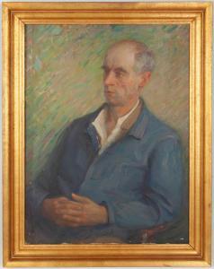 SCOTT Jeannette 1864-1937,Portrait of a Man,Cottone US 2019-06-26