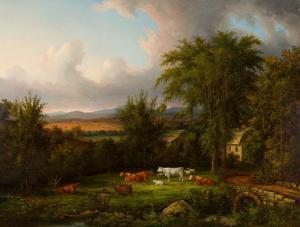SCOTT John White Allen 1815-1907,New England Valley,Barridoff Auctions US 2024-04-13