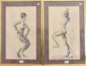 SCOTT JONES E,figurative studies of ballerinas,Andrew Smith and Son GB 2022-08-06