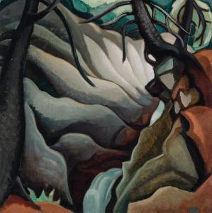 SCOTT Marian Mildred Dale 1906-1993,The Gorge,1937,Heffel CA 2022-06-01