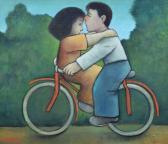 SCOTT Michael 1946-2006,Bicycle for Two,2004,Peter Wilson GB 2021-05-13