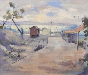 SCOTT PENDLEBURY LAURENCE 1914-1986,Evening Stony Point,Shapiro AU 2023-10-24