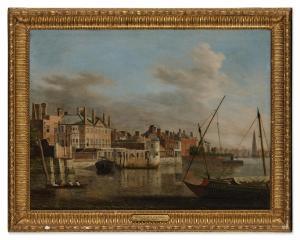SCOTT Samuel 1702-1772,Montagu House from the Thames,Sotheby's GB 2023-02-01