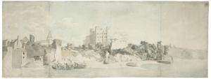 SCOTT Samuel 1702-1772,Rochester Castle, Kent, from the north-west number,Christie's GB 2022-03-24