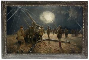 SCOTT Septimus Edwin 1879-1962,Anti-Aircraft Battery in Action, No. 1,Anderson & Garland 2021-09-14