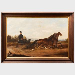 SCOTT THOMAS JOHN 1800,Carriage and Two Horses,1863,Stair Galleries US 2019-08-03