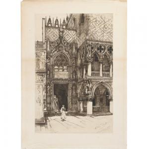SCOTT William Bell 1811-1890,St Marks, Venice,1886,Ripley Auctions US 2024-03-30