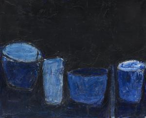 SCOTT William 1913-1989,Blue Still Life,1958,Christie's GB 2024-03-21