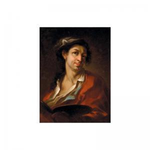 SCOTTI Giosuè 1729-1785,portrait of an artist, head and shoulders, wearing,Sotheby's GB 2002-04-16