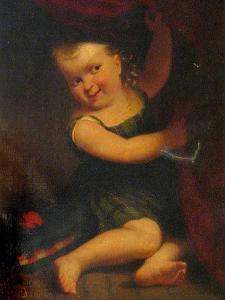 SCOTTISH SCHOOL,a portrait of a child in plaid with a tam o shanter,Bonhams GB 2005-12-11