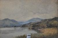 SCOTTISH SCHOOL,Lochside Landscape with Watering Cattle,1900,Shapes Auctioneers & Valuers 2012-01-07