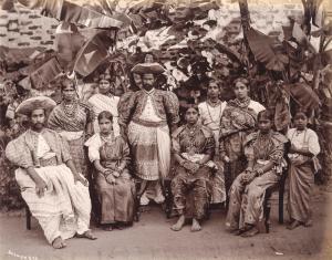 SCOWEN CHARLES T. 1852-1948,A Kandyan Chief and family, Ceylon,Finarte IT 2022-04-29
