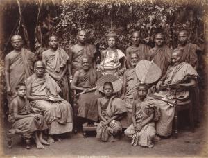 SCOWEN CHARLES T. 1852-1948,Sinhalese Buddhist Priests, Ceylon,Finarte IT 2022-04-29