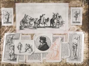 SCRINZI Gioan Battista 1700,TROMPE L'OEIL CON STAMPE,1780,Pandolfini IT 2020-09-29