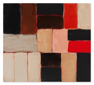 SCULLY Sean 1945,Barcelona Red Black Wall,2004,Sotheby's GB 2024-04-23