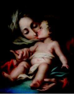 SCUOLA DI GANDOLFI,Vierge à l'Enfant,Millon - Cornette de Saint Cyr FR 2009-12-11