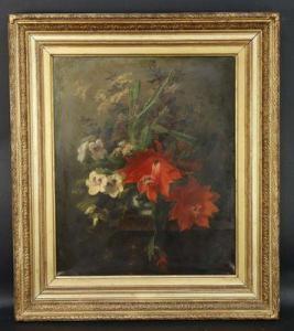 SCUOLA DI LIONE,Composition de fleurs,19th century,Auxerre Enchères FR 2022-09-04