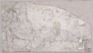 SCUOLA FERRARESE,Figura maschile sdraiata,15th century,Cambi IT 2021-03-18