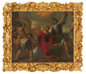 SCUOLA FERRARESE,The Stoning of St. Stephen,17th Century,New Orleans Auction US 2024-01-24