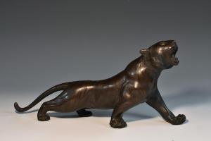 SCUOLA GIAPPONESE,a tiger, prowling,Bamfords Auctioneers and Valuers GB 2019-01-23