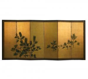 SCUOLA GIAPPONESE,Untitled (Four-Panel Screen),Abell A.N. US 2024-02-21