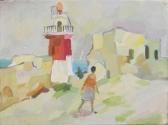 SCUOLA ISRAELIANA,A woman near a lighthouse,Matsa IL 2016-03-13