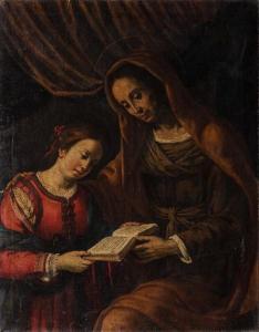 SCUOLA MARCHIGIANA,Educazione della Vergine,17th century,Minerva Auctions IT 2018-11-27