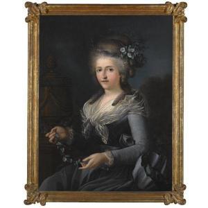 SCUOLA PIEMONTESE,PORTRAIT OF A SEATED LADY,1780,Sotheby's GB 2009-11-17